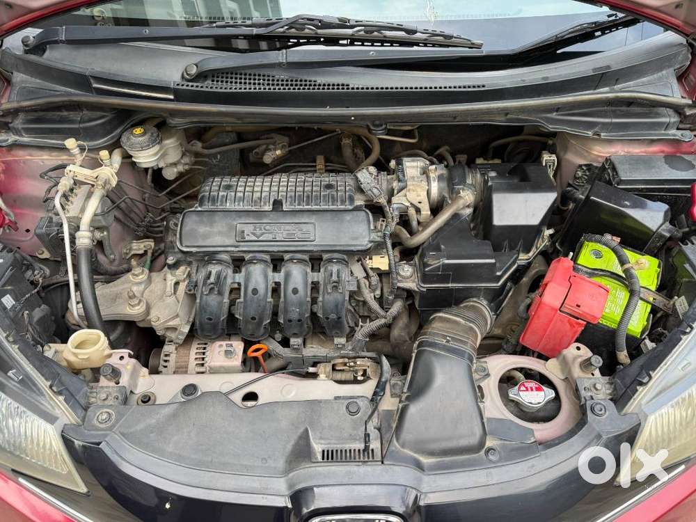 2018 Honda Jazz V Red - Only ₹4,75,000! 69k Km, Very Good Condition