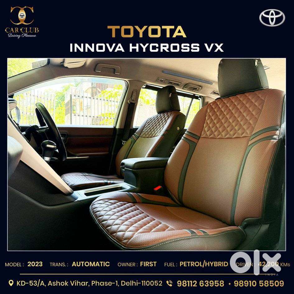 Toyota Innova Hycross 2.0 Vx Hybrid 7 Str, 2023, Petrol