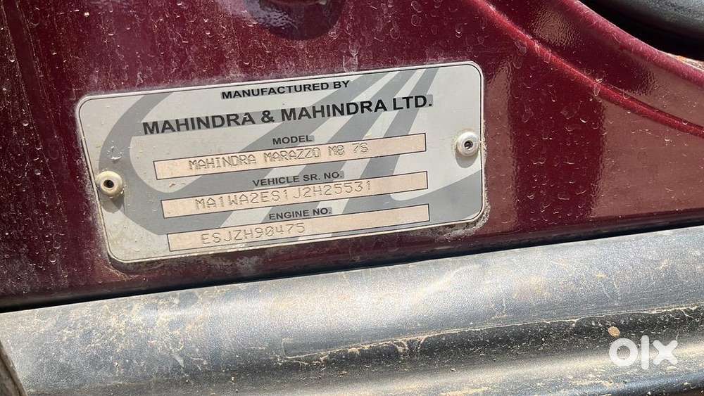 Mahindra Marazzo 2020 Diesel Good Condition
