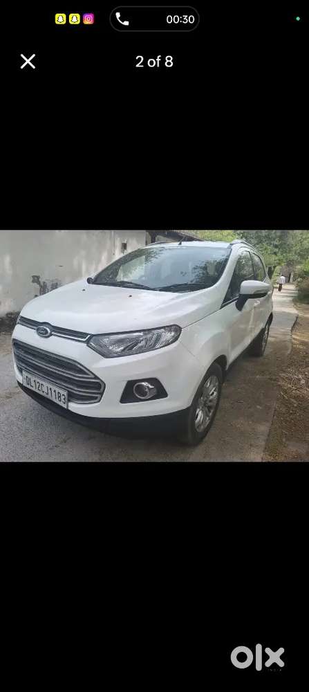 Ford Eccosport Petrol 2015 Model Dec Months.well Mentioned