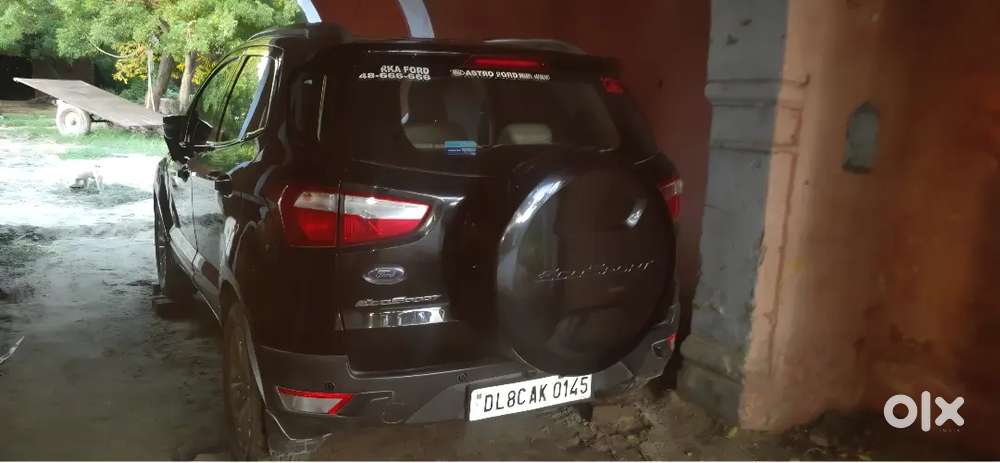 Automatic Ford Ecosport 2015 Car With Front Both New Tyres Cng Fitted