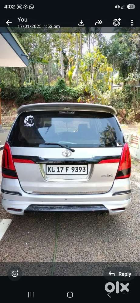 Toyota Innova 2.0 V 2009 Diesel