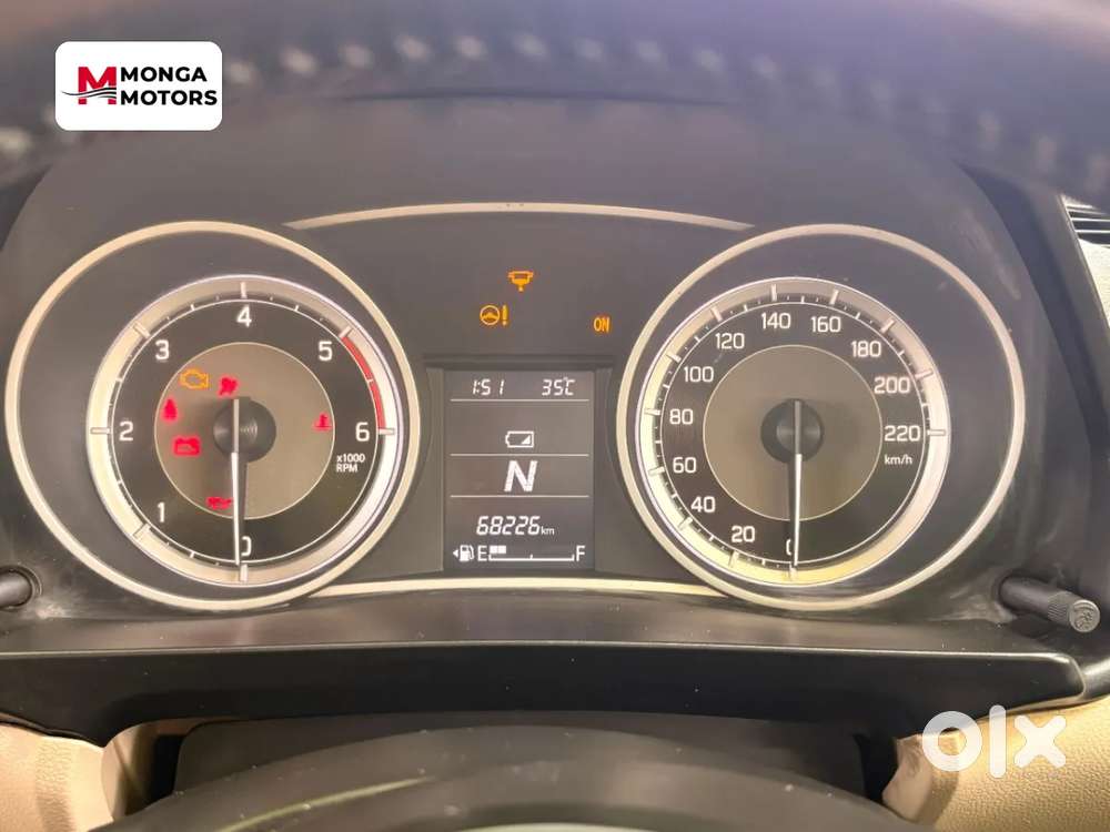 Maruti Suzuki Dzire Zdi Plus Amt, 2017, Diesel