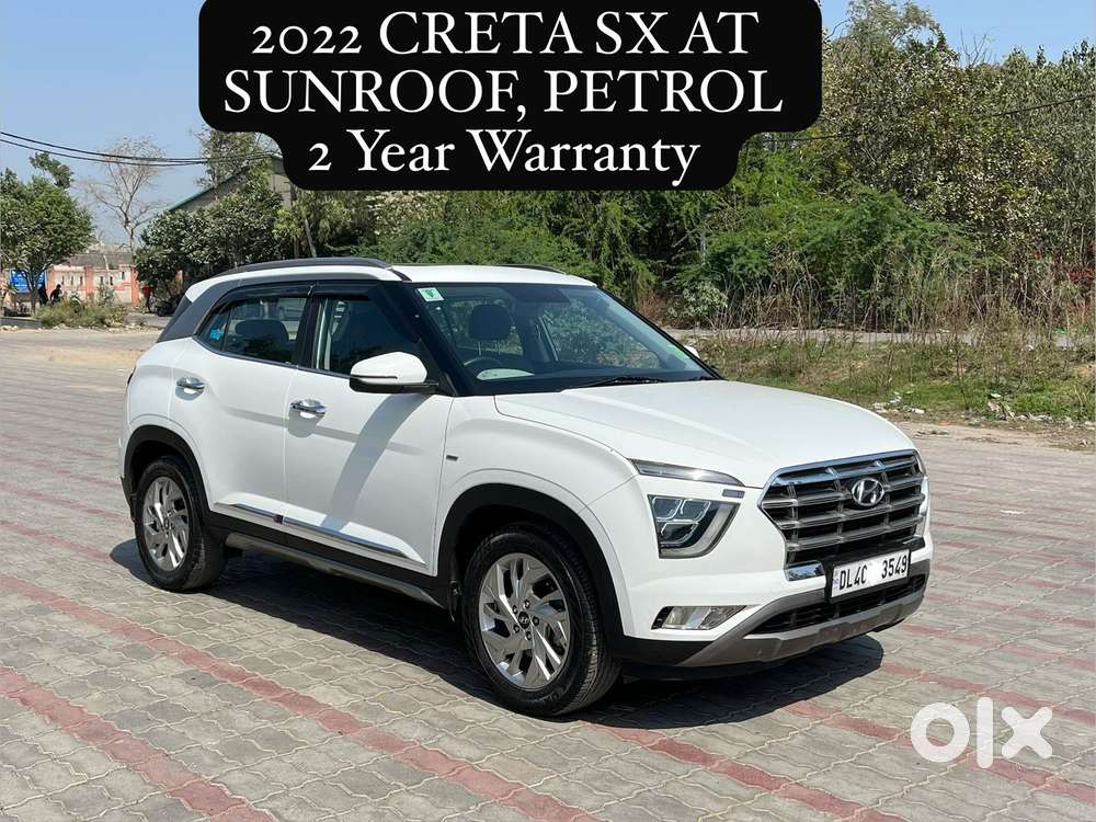 Hyundai Creta Sx 1.5 Petrol Cvt, 2022, Petrol