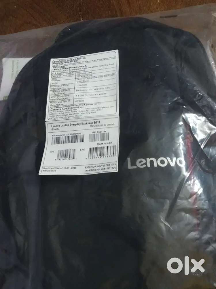 Lenovo brand new laptop bag
