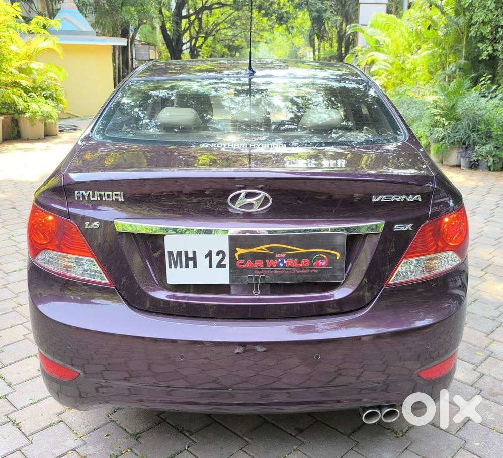 Hyundai Verna Fluidic 1.6 Vtvt Sx Opt, 2012, Petrol