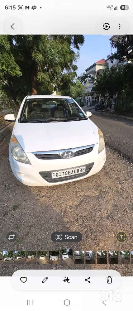 Hyundai I20 Sportz, Vip Gold Number,