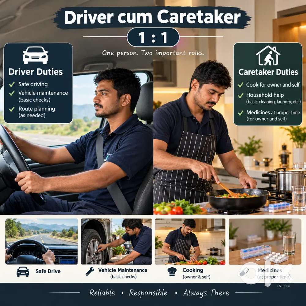 DRIVER CUM CARETAKER