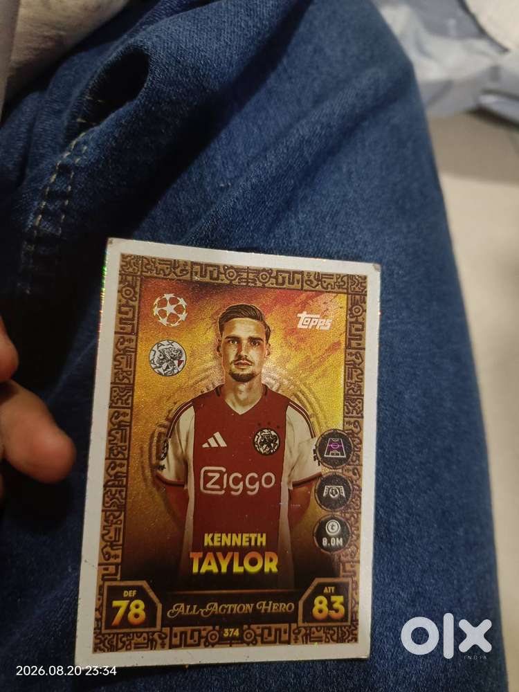 Best card of KENNETH TAYLOR