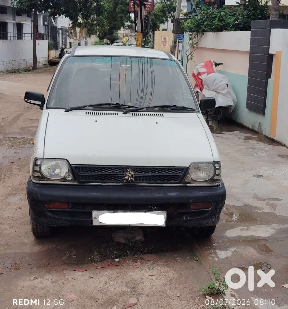Maruti Suzuki 800 Ac 2004 Model. Rc 2029. Insurance 2027