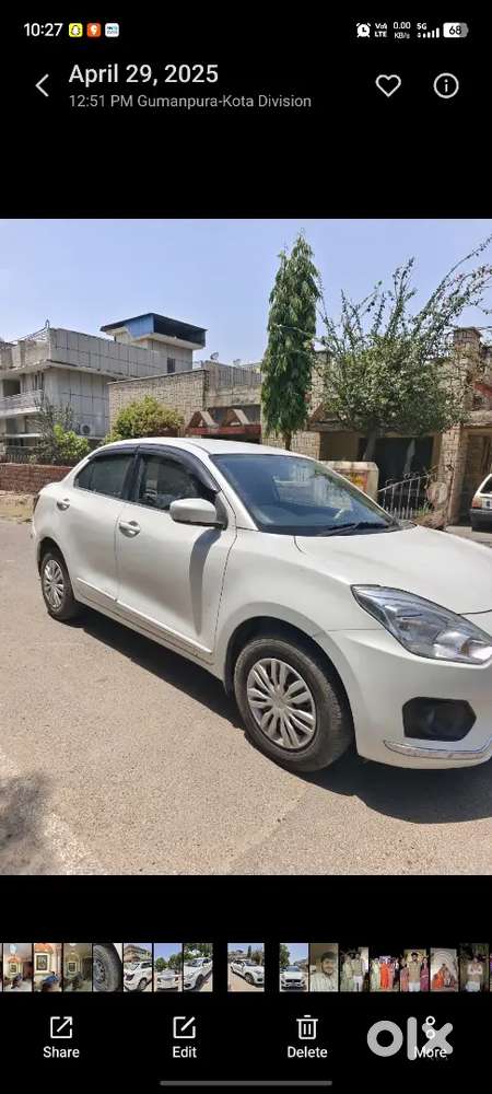 Maruti Suzuki Dzire 2017 Last Month