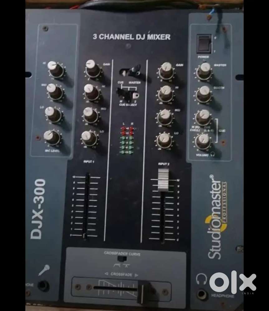 Studio master dj mixer