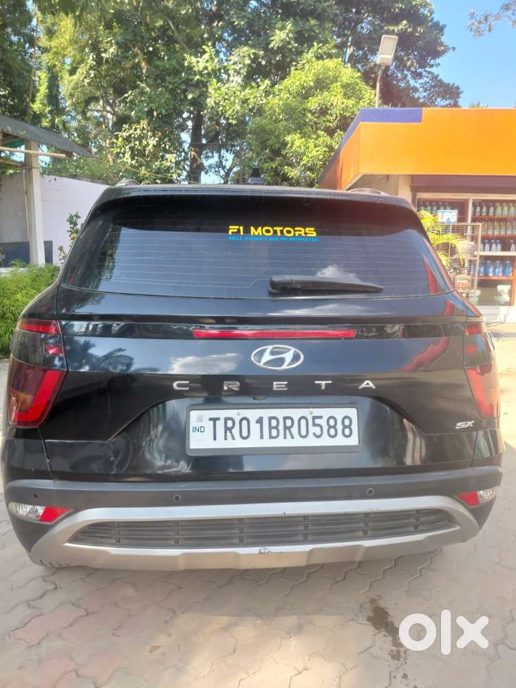 Hyundai Creta Sx (o) 1.5 Petrol Cvt Knight, 2022, Petrol