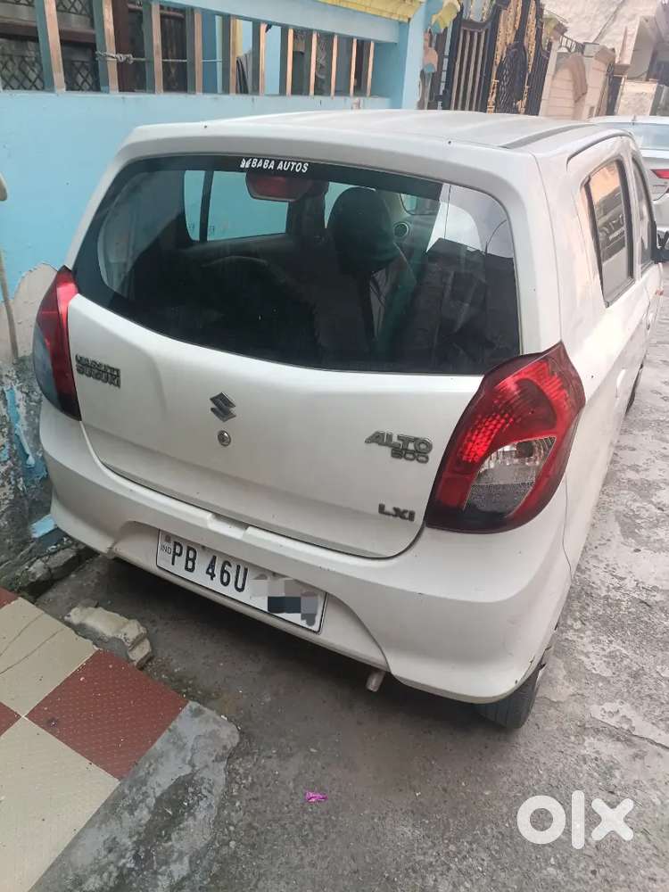 210,000 Rs White Alto 800 Lxi 2015 27000 Km Driven