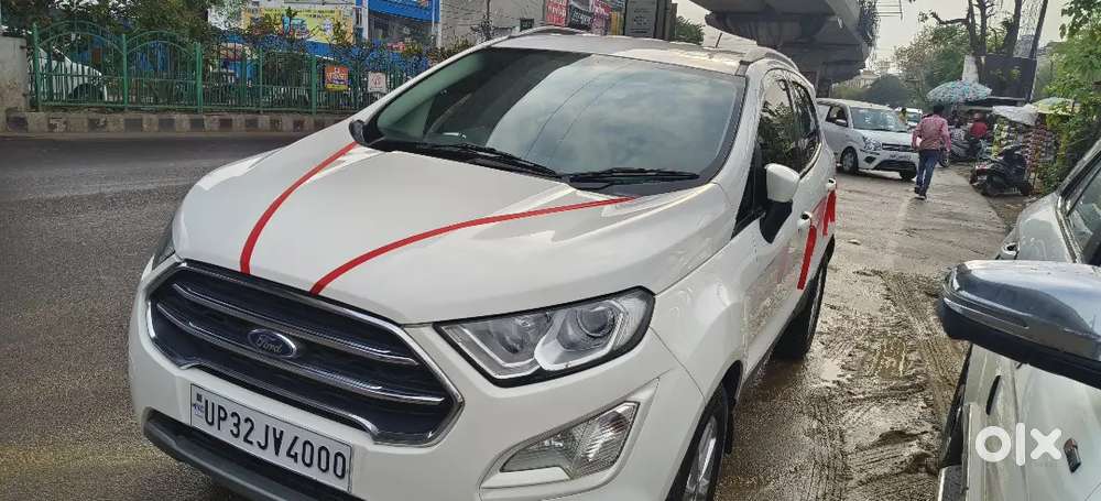 Ford Ecosport 2018 Diesel 75000 Km Driven  With (₹vip Number Plate)
