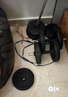 Dumbbell Set Used Gym Fitness equipment for sale in Chandni Chowk OLX