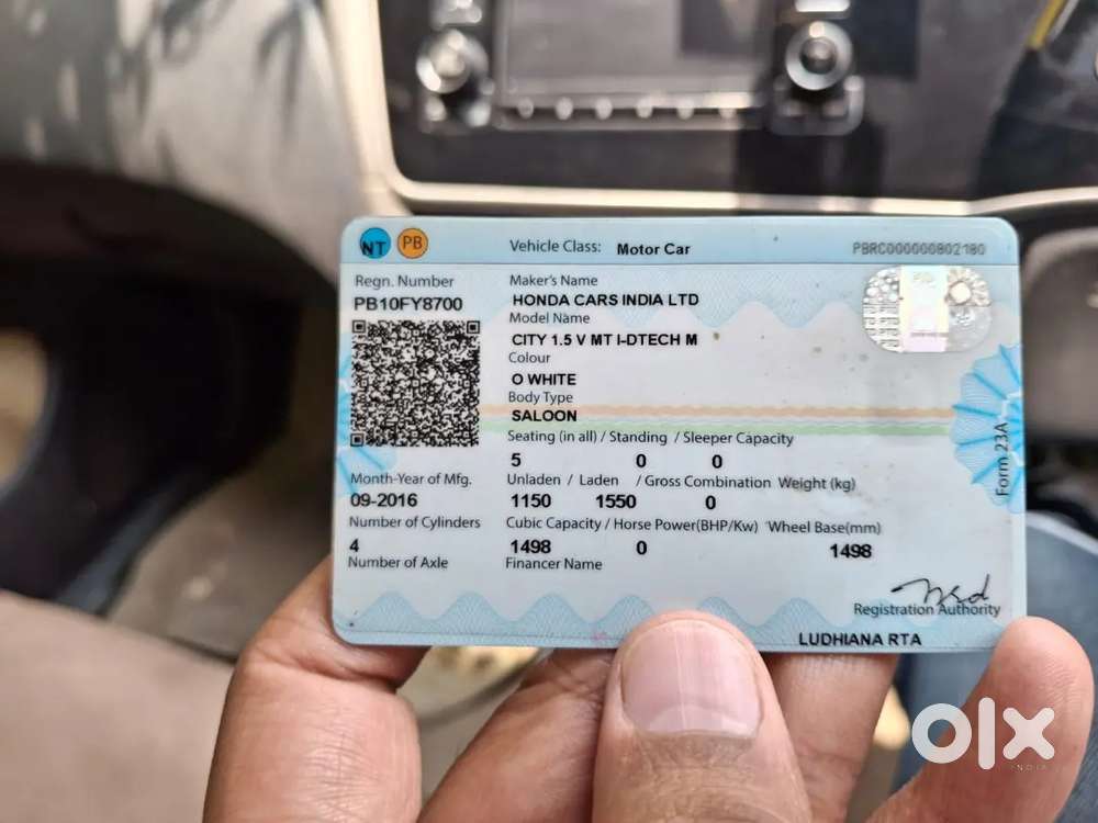 Honda City Diesel Manual 2016 Variant