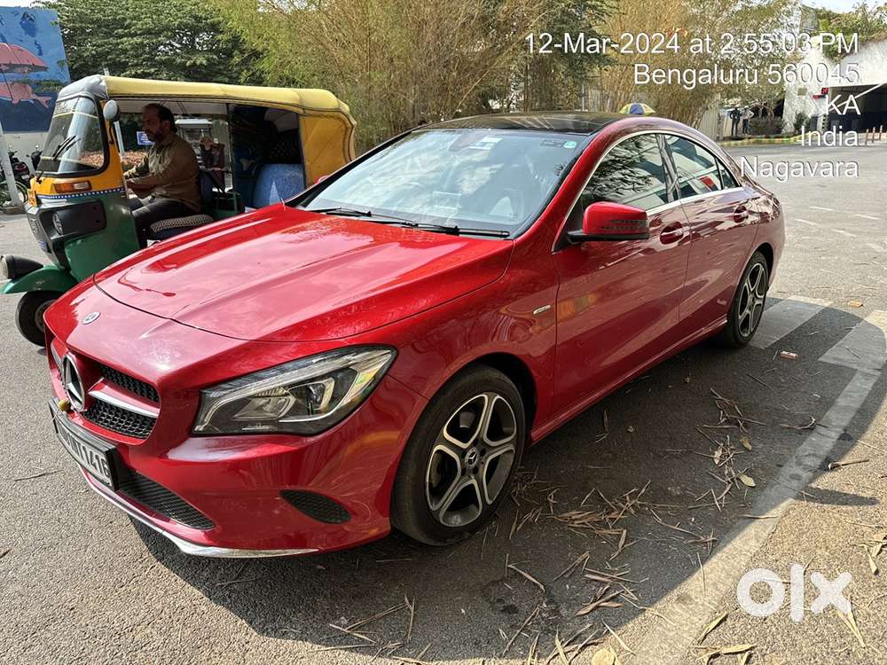 Mercedes-benz Cla Diesel 200 D Sport 2019 Jupiter Red Colour