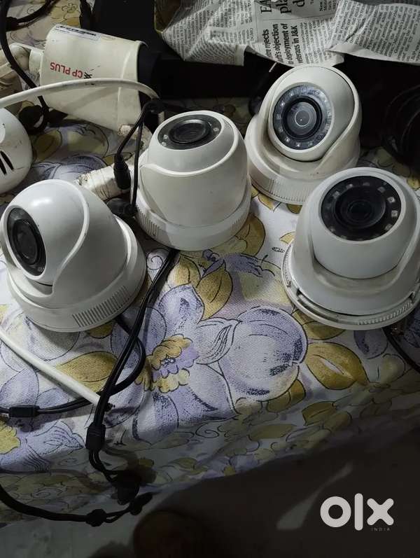 CP plus CCtv camera full set(2 DVRs