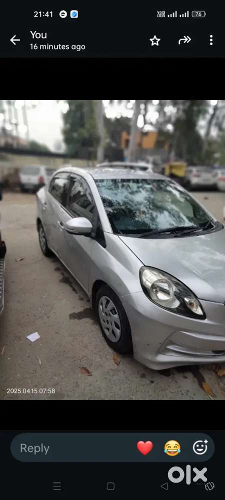 Honda Amaze Vx 2015