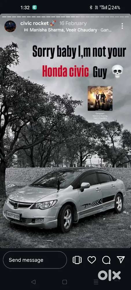 Honda Civic V At Inspire 2009 Year