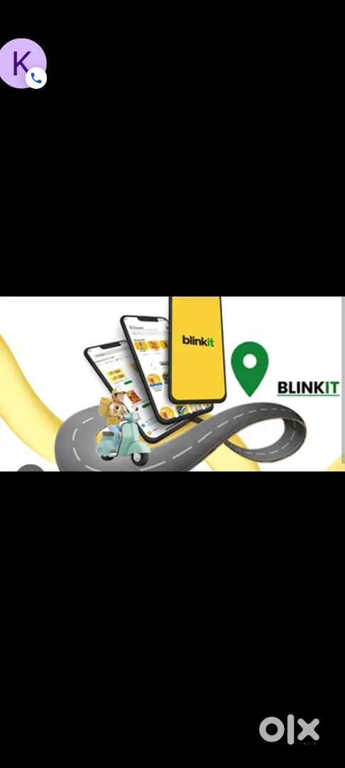 Hiring for Indore blinkit delivery boy job