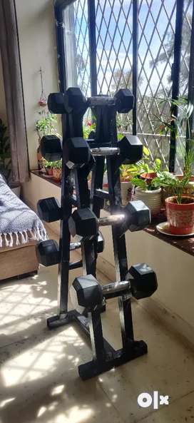 Dumbbells Used Gym Fitness equipment for sale in India OLX