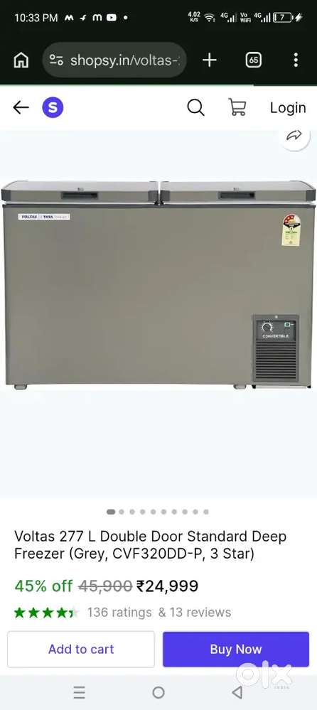 Tata Voltas 277litar