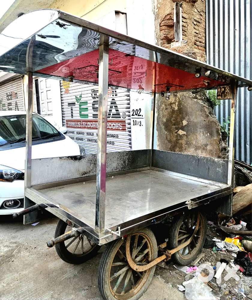 Steel Food Cart