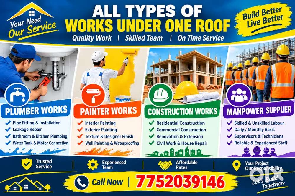 Services in bhubaneswar with affordable price & proper work