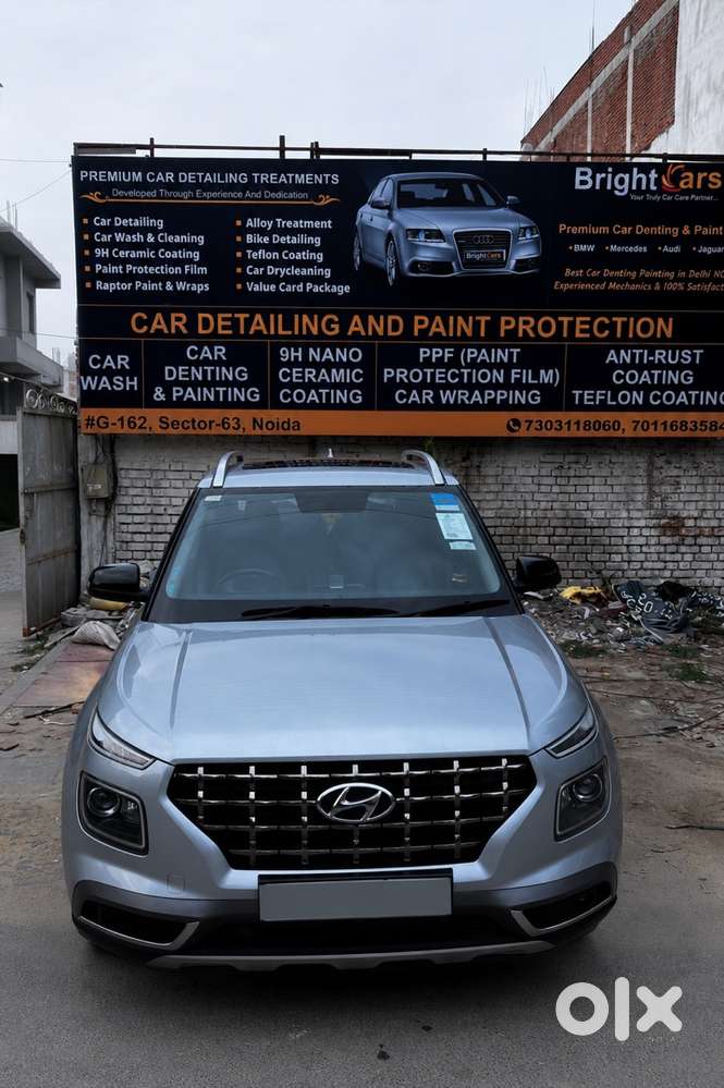Hyundai Venue Sx(o) Diesel Manual Top End Model Delhi Registered