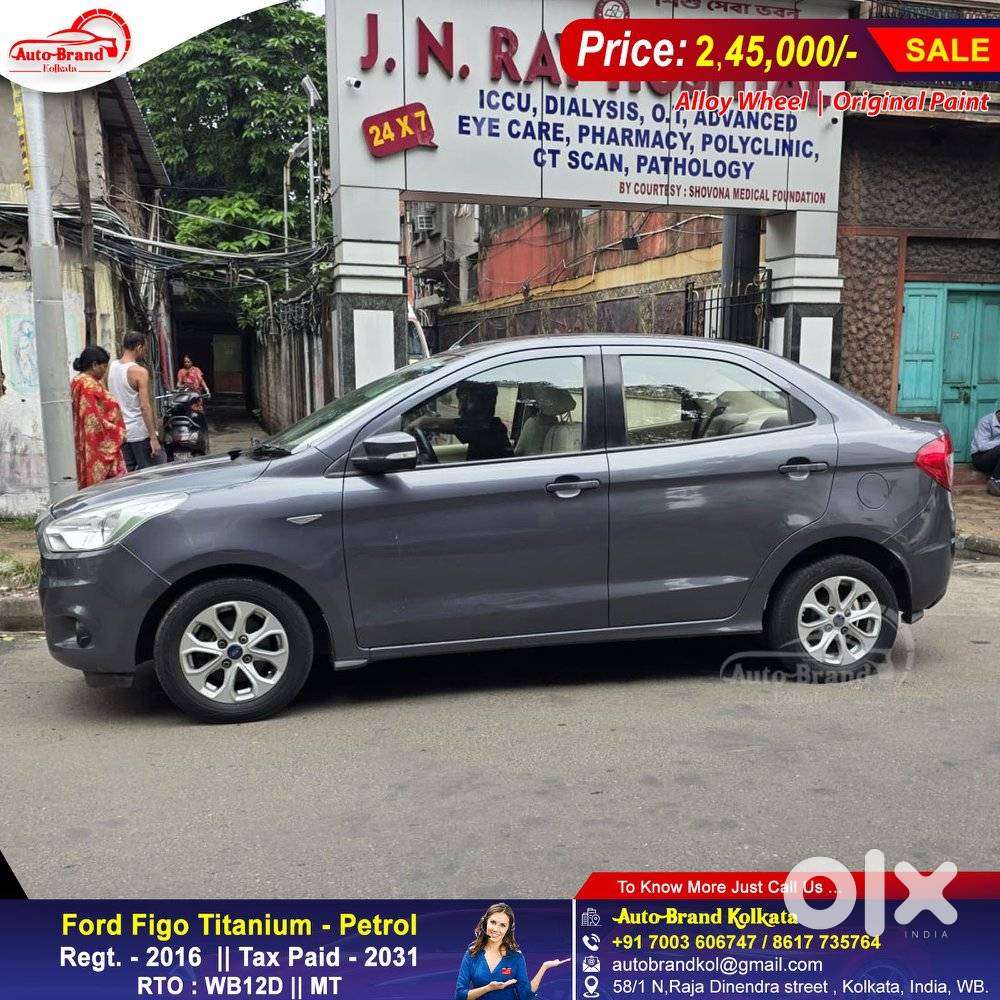 Ford Figo Aspire 1.2 Ti-vct Trend, 2016, Petrol