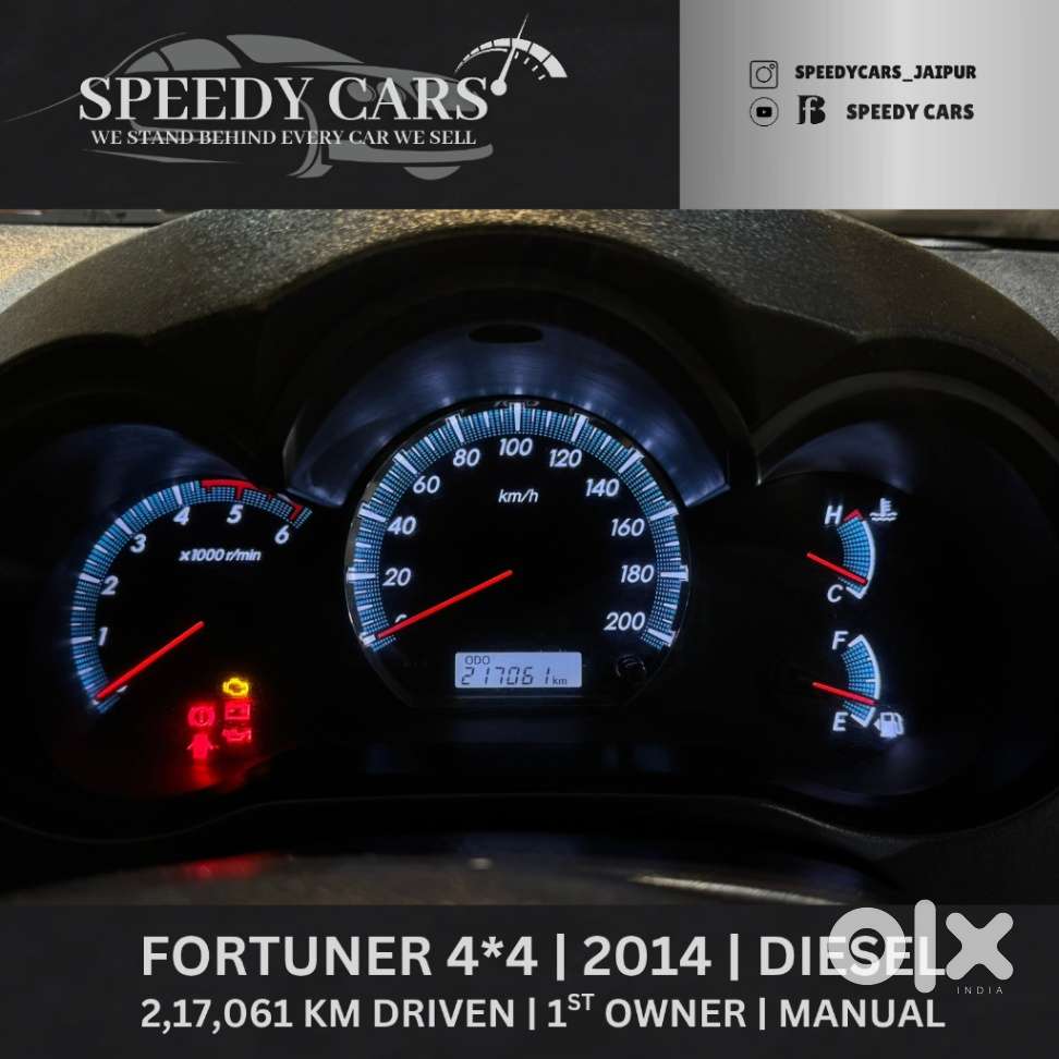 Toyota Fortuner 2.8 4wd Mt, 2014, Diesel
