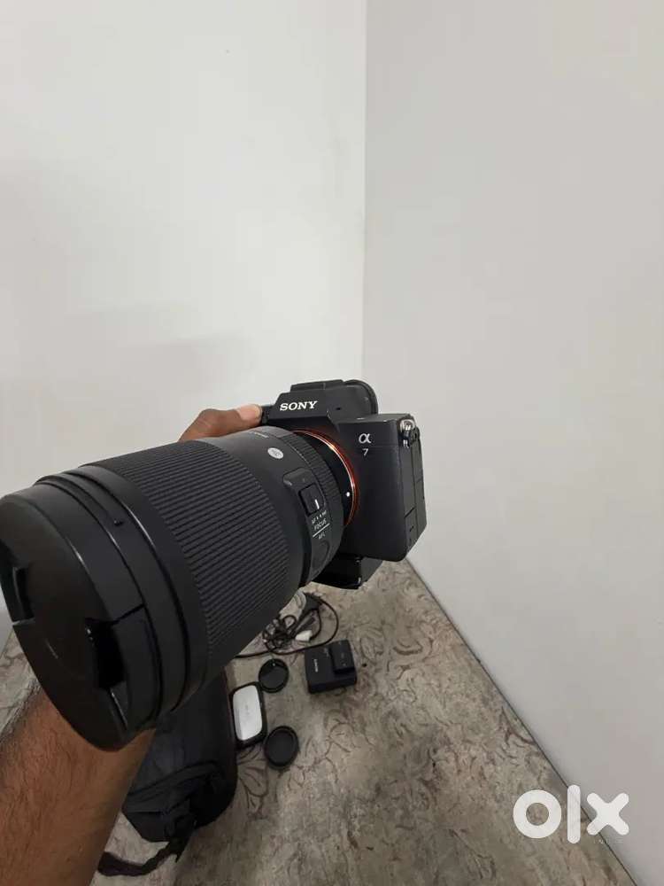Sony a7 m4 with sigma lens