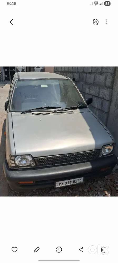 Maruti Suzuki 800 Petrol Manual Control