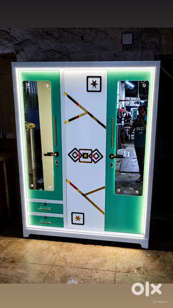 Iron Steel Almira cupboard