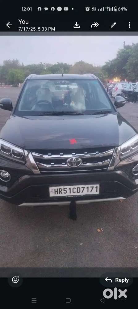 Toyota Urban Cruiser 2021 Petrol 42000 Km Driven