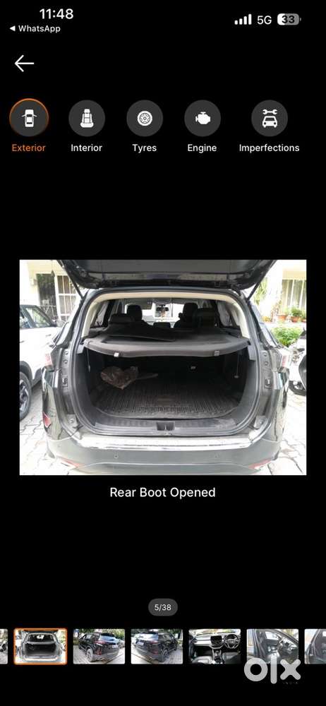 Tata Harrier In Black Colour