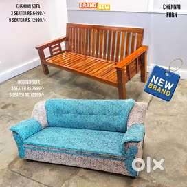 Wooden Sofa Buy Sell Used Furniture in Chennai OLX