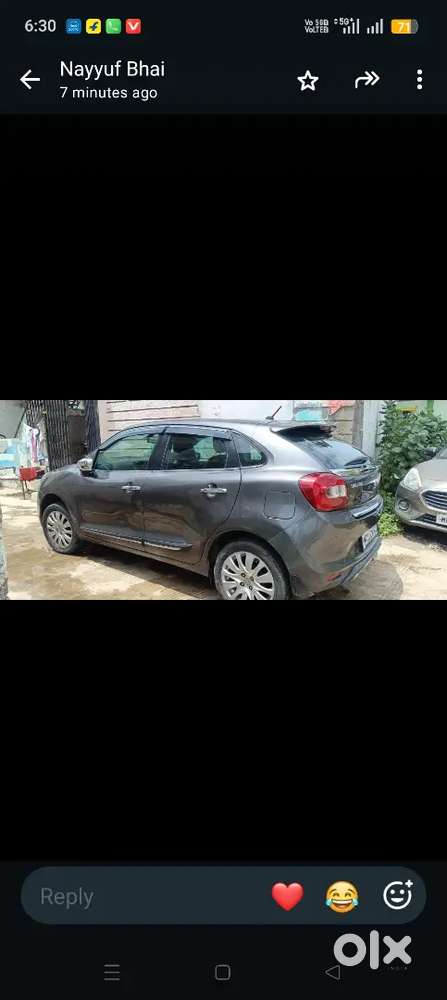 Maruti Suzuki Baleno Zeta 2018