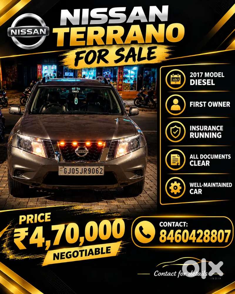Nissan Terrano 2017 Diesel Manual Xe