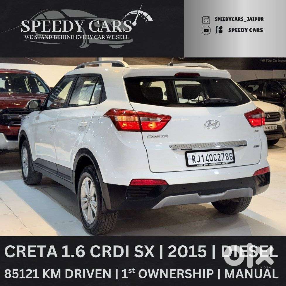 Hyundai Creta 1.6 Crdi Sx, 2015, Diesel