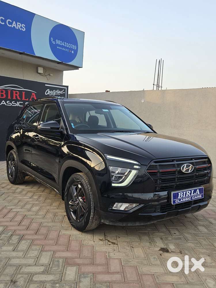 Hyundai Creta 1.5 S Plus Knight Petrol, 2023, Petrol