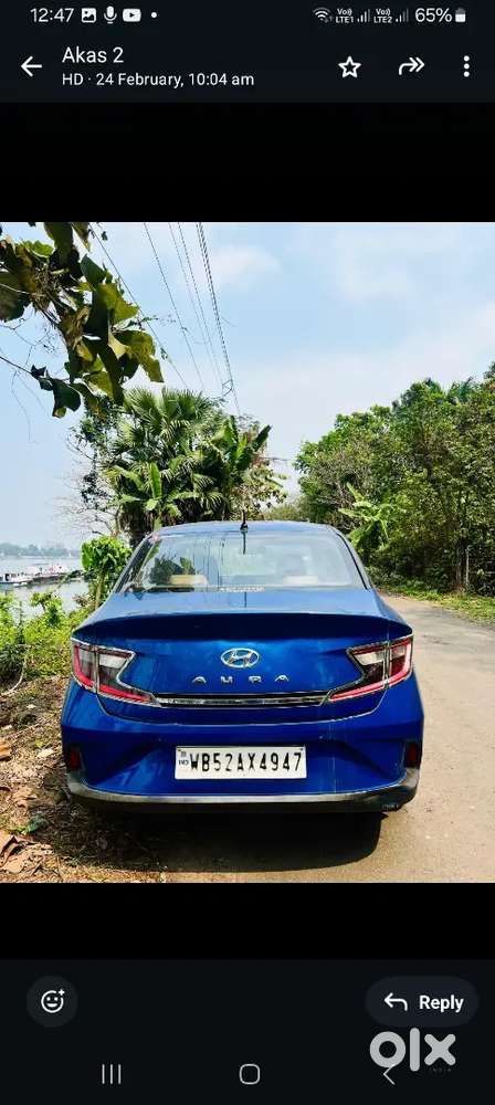 Hyundai Aura 2020 Petrol 21000 Km Driven