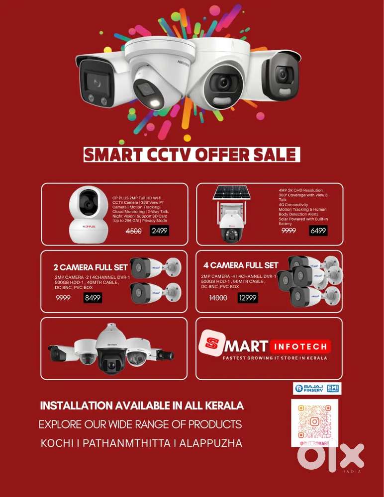 CCTV CAMERA BIG SALE I INSTALLATION