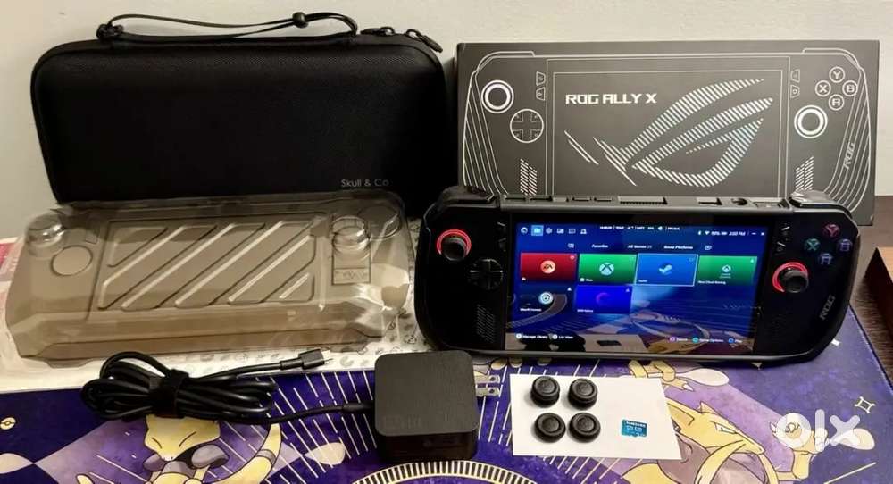 ASUS ROG Ally X Handheld Gaming PC – Premium 2TB SSD Bundle w/ Extras