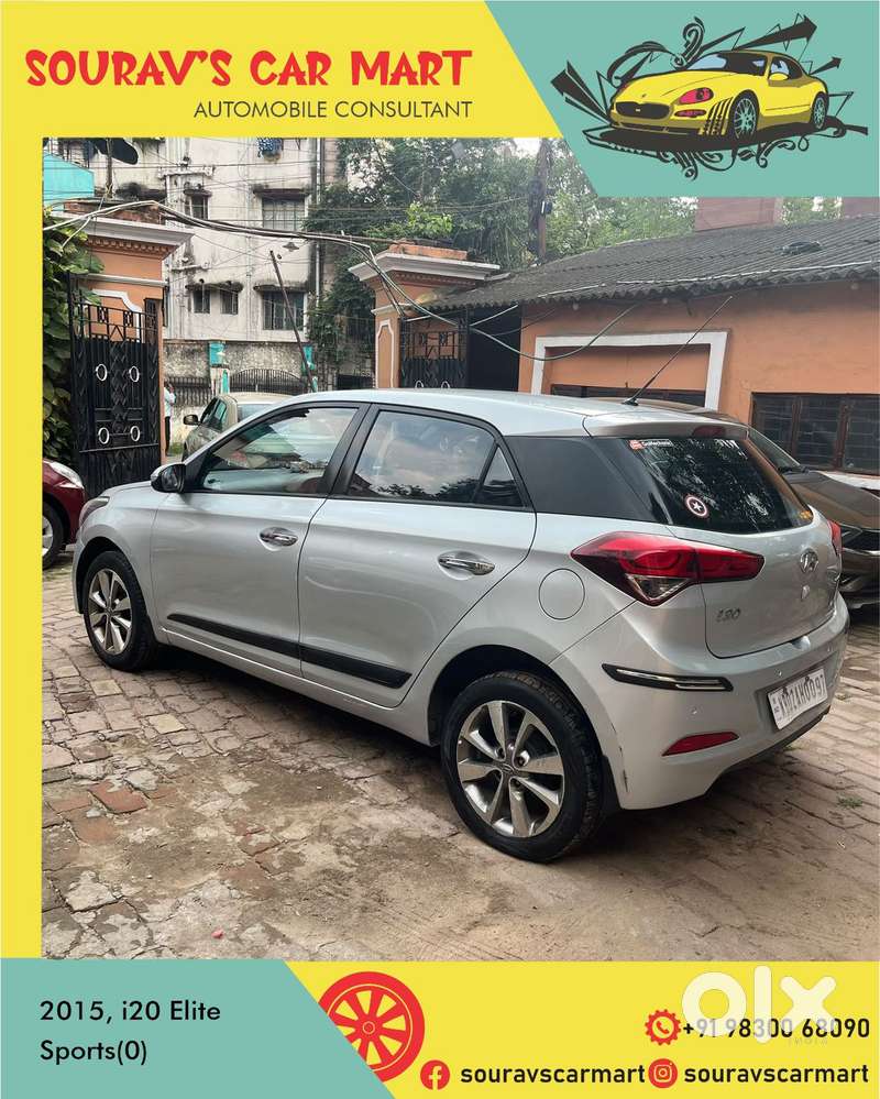 Hyundai I20 Sportz Option 1.2, 2015, Petrol