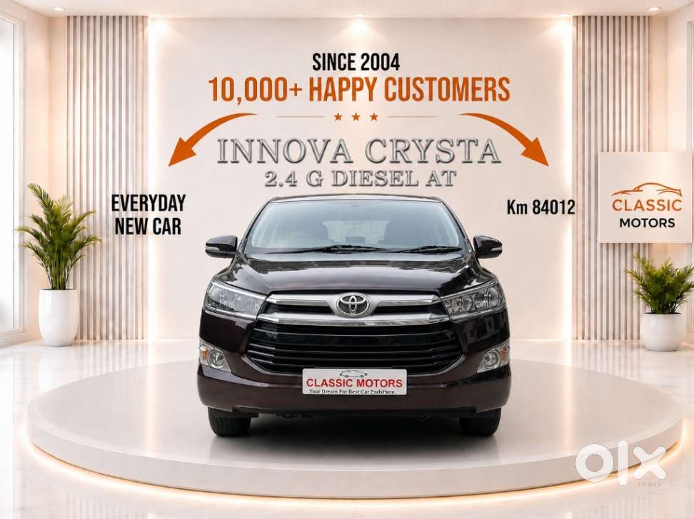 Toyota Innova Crysta [2020-ongoing] 2.4 Gx At 8 Str, 2020, Diesel