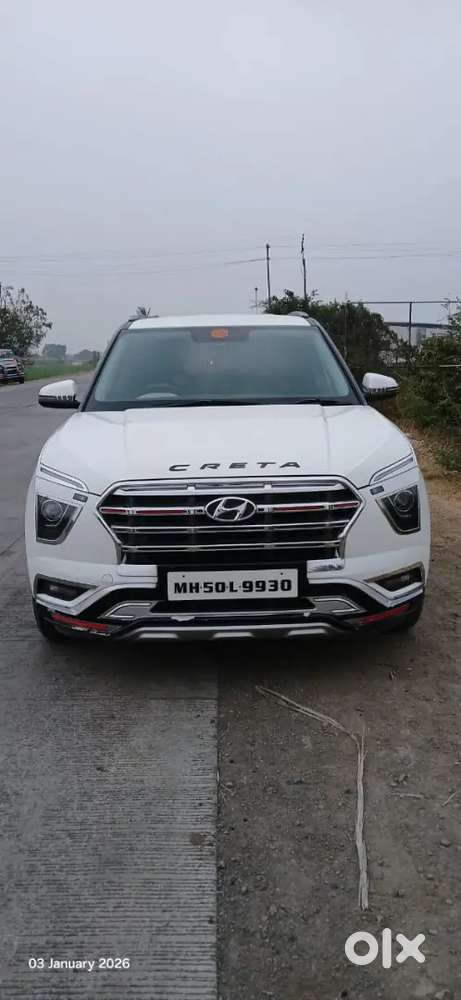 Hyundai Creta Facelift 2021 Diesel Well Maintained All Brand New Tyres