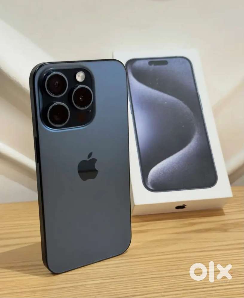 IPhone 15pro blue titanium colour 512gb box & bill also call me now...